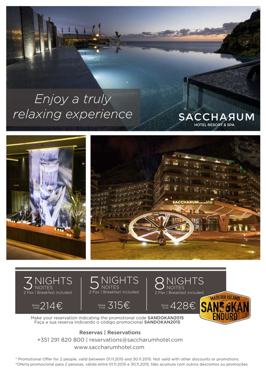 Sandokan Enduro Saccharum Hotel deal
